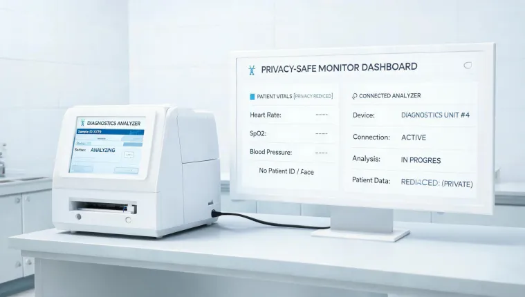 Clinical diagnostics editorial visual