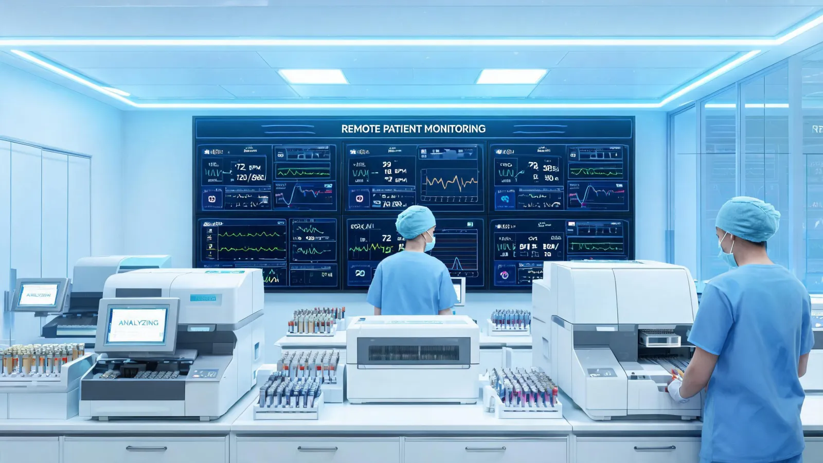 Connected diagnostics command center